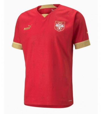 Maillot de foot Serbie Domicile Monde 2022 Manches Courte